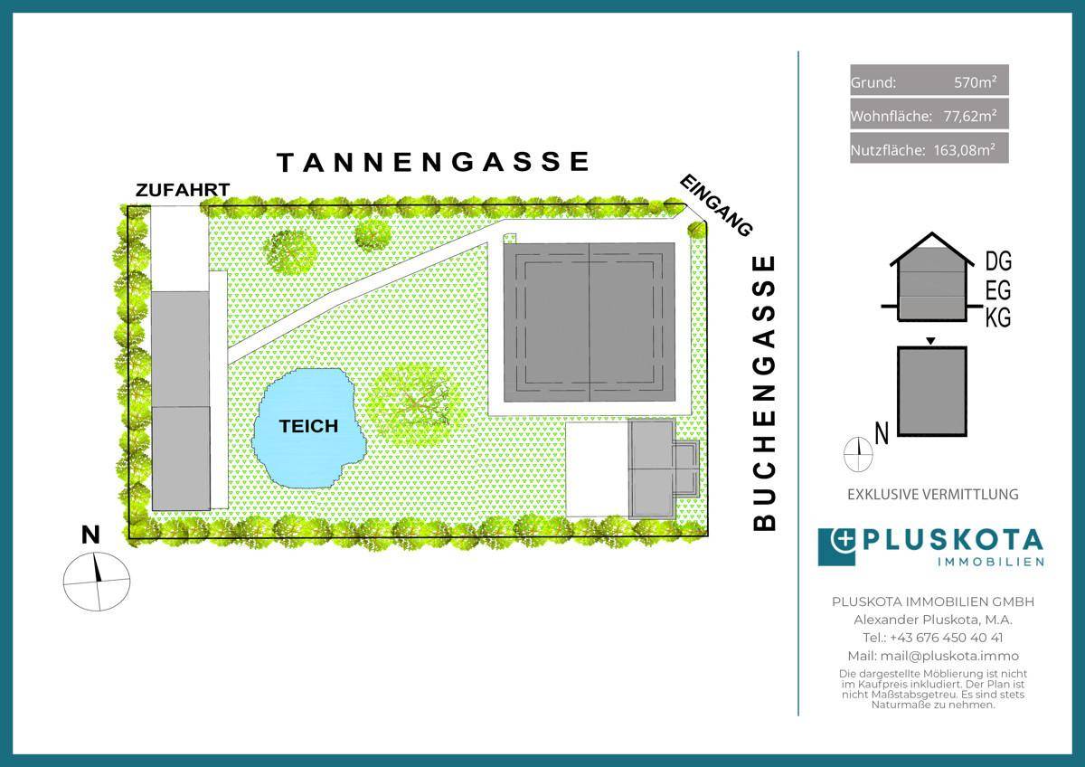 Grundriss Lageplan