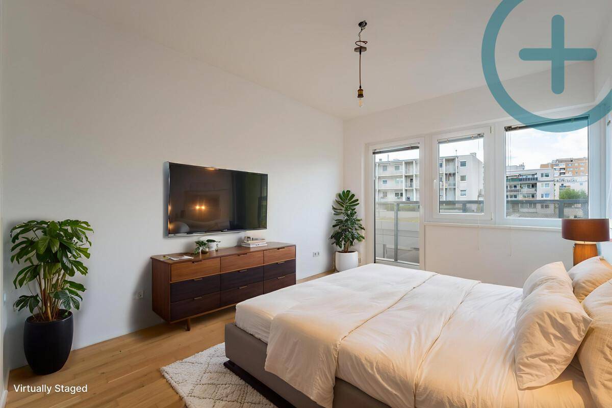 Virtual Staging Schlafzimmer