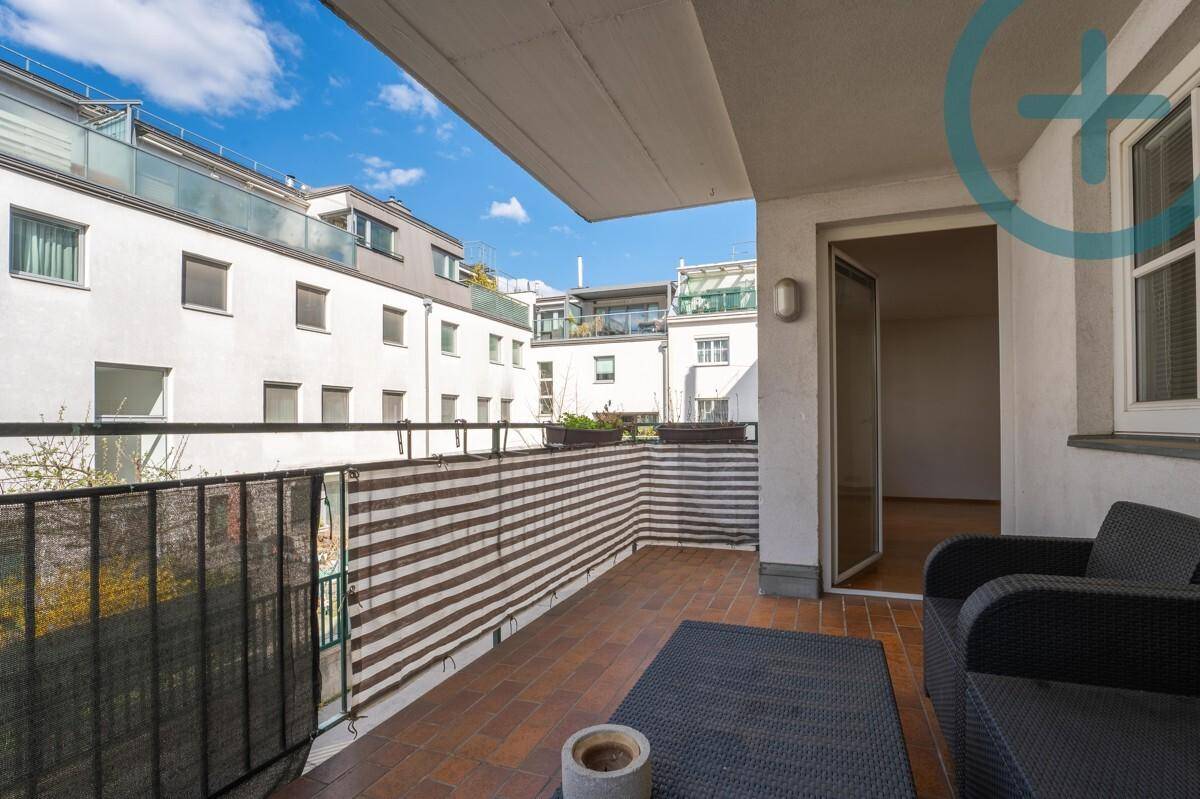 geteilte Terrasse