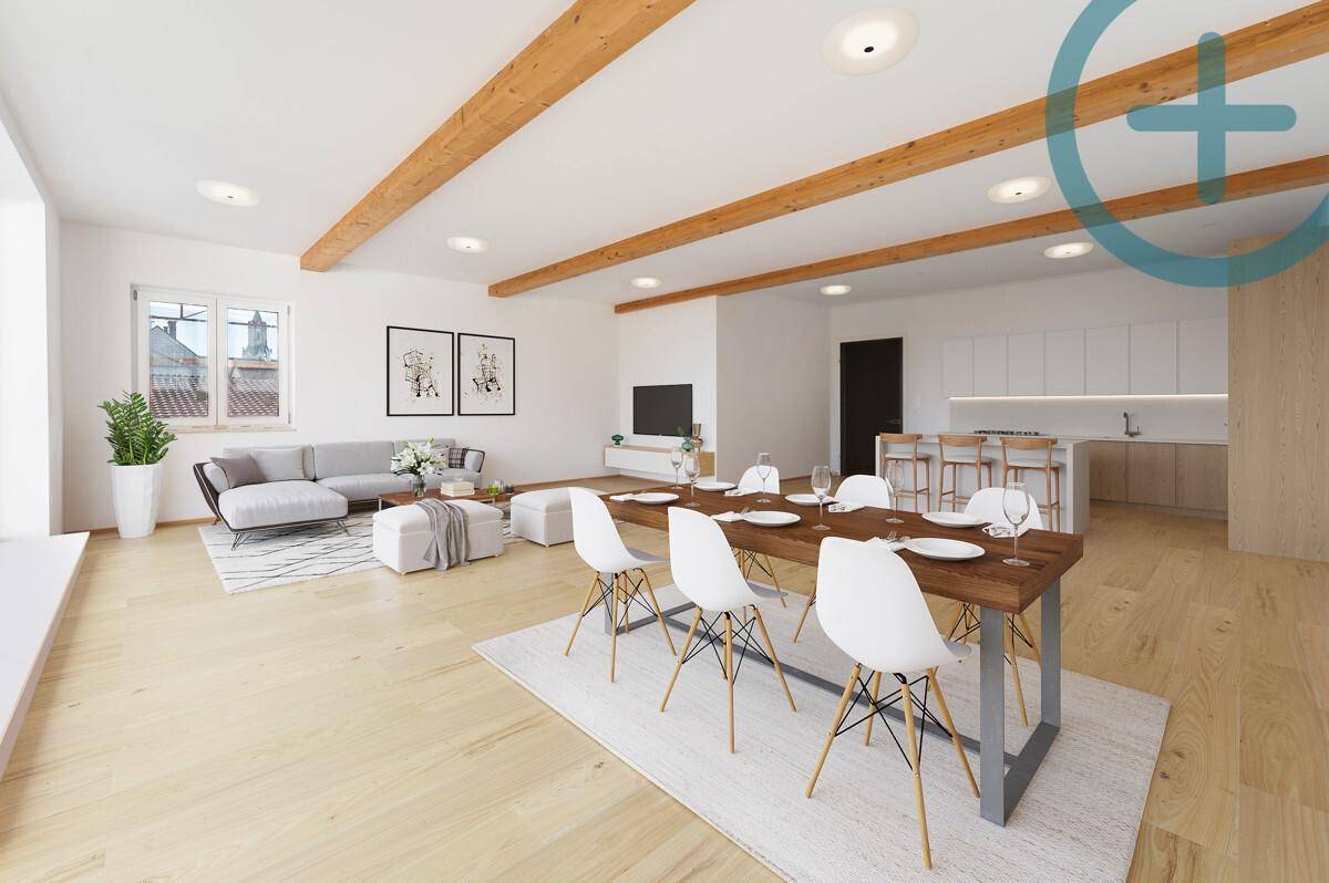Wohnzimmer Rendering