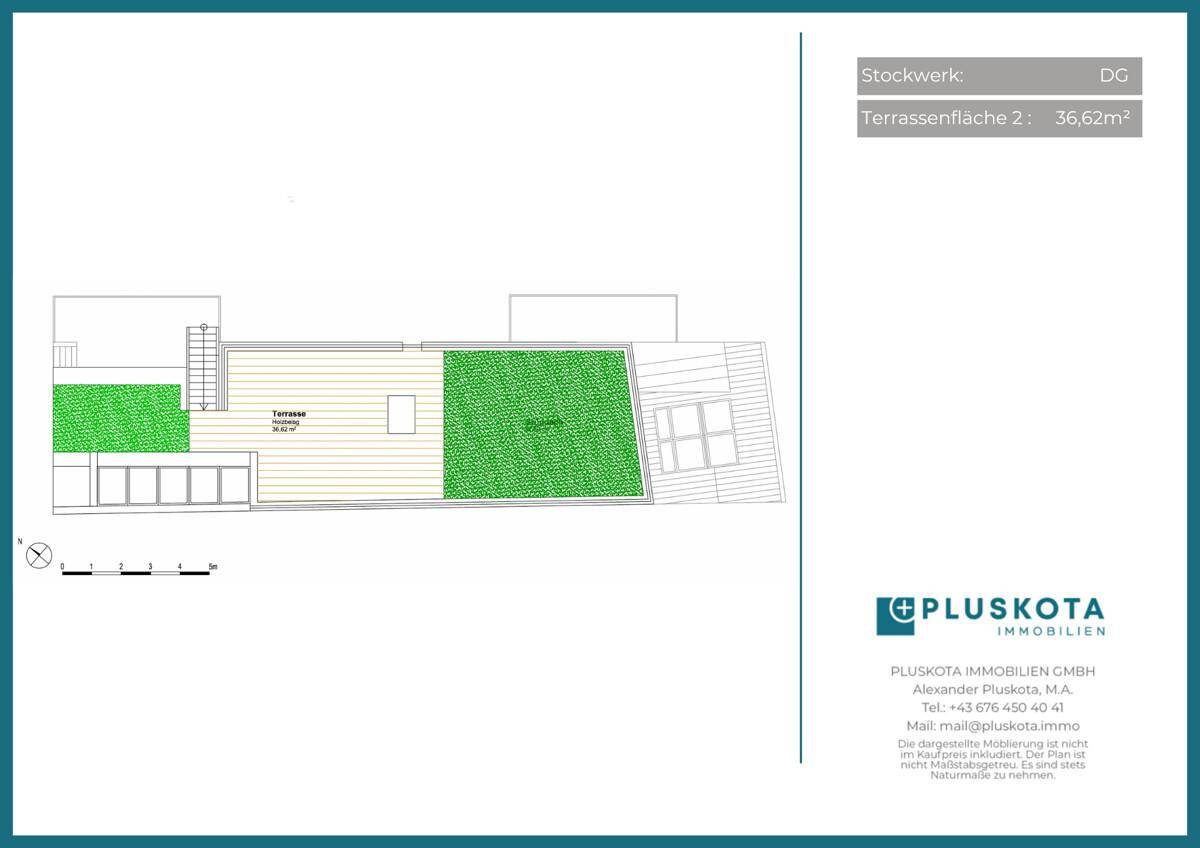 Vertriebsplan Dachterrasse
