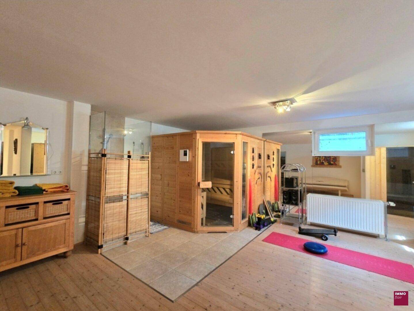 Wellness- und Fitnessbereich