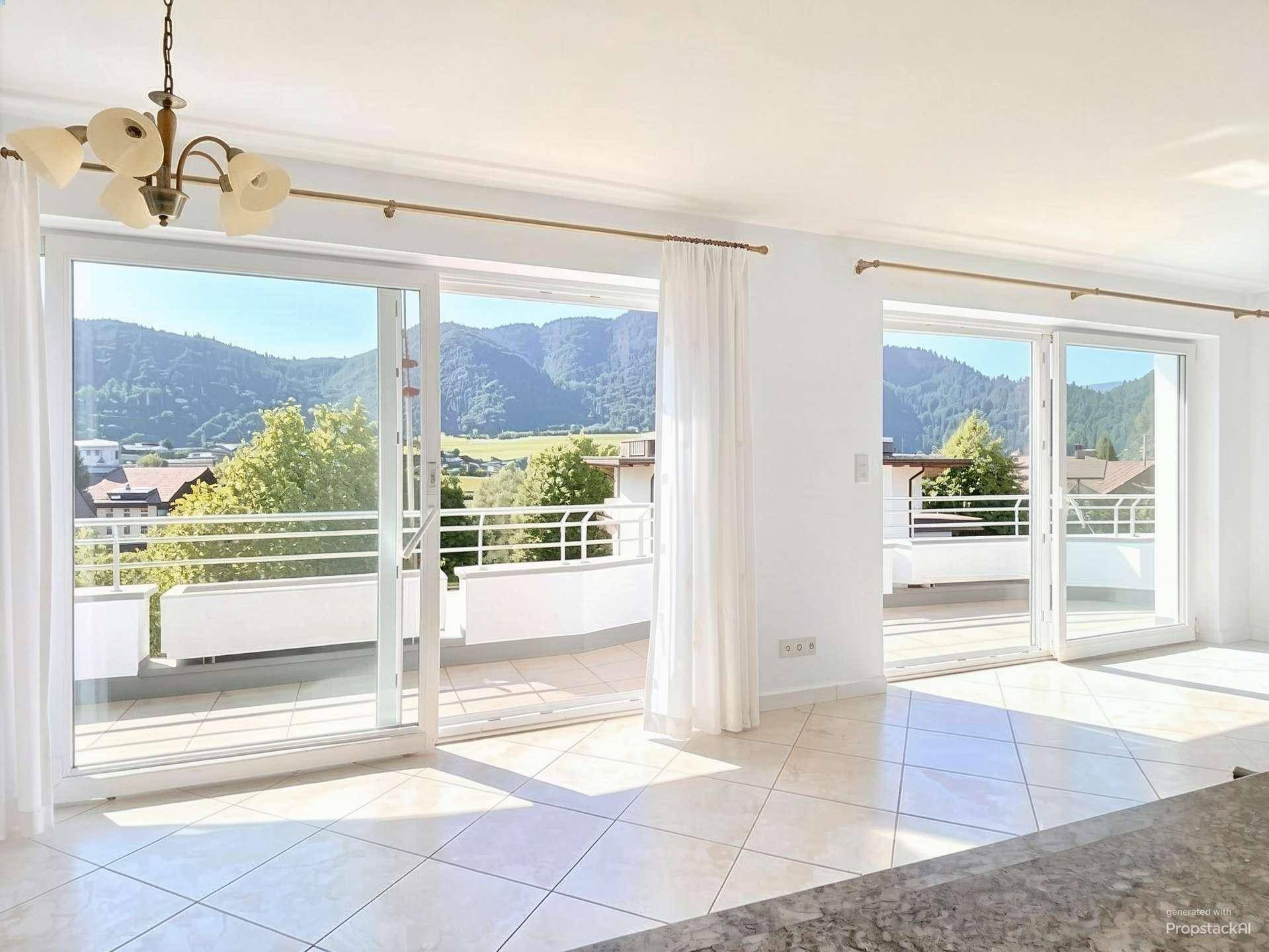 Wohnzimmer mit Aussicht