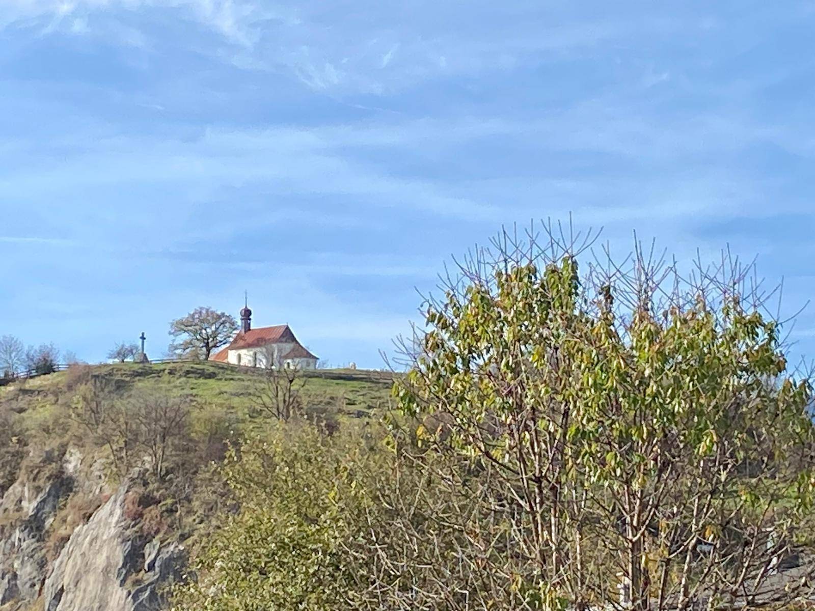 Aussicht auf die Grattenberglkapelle