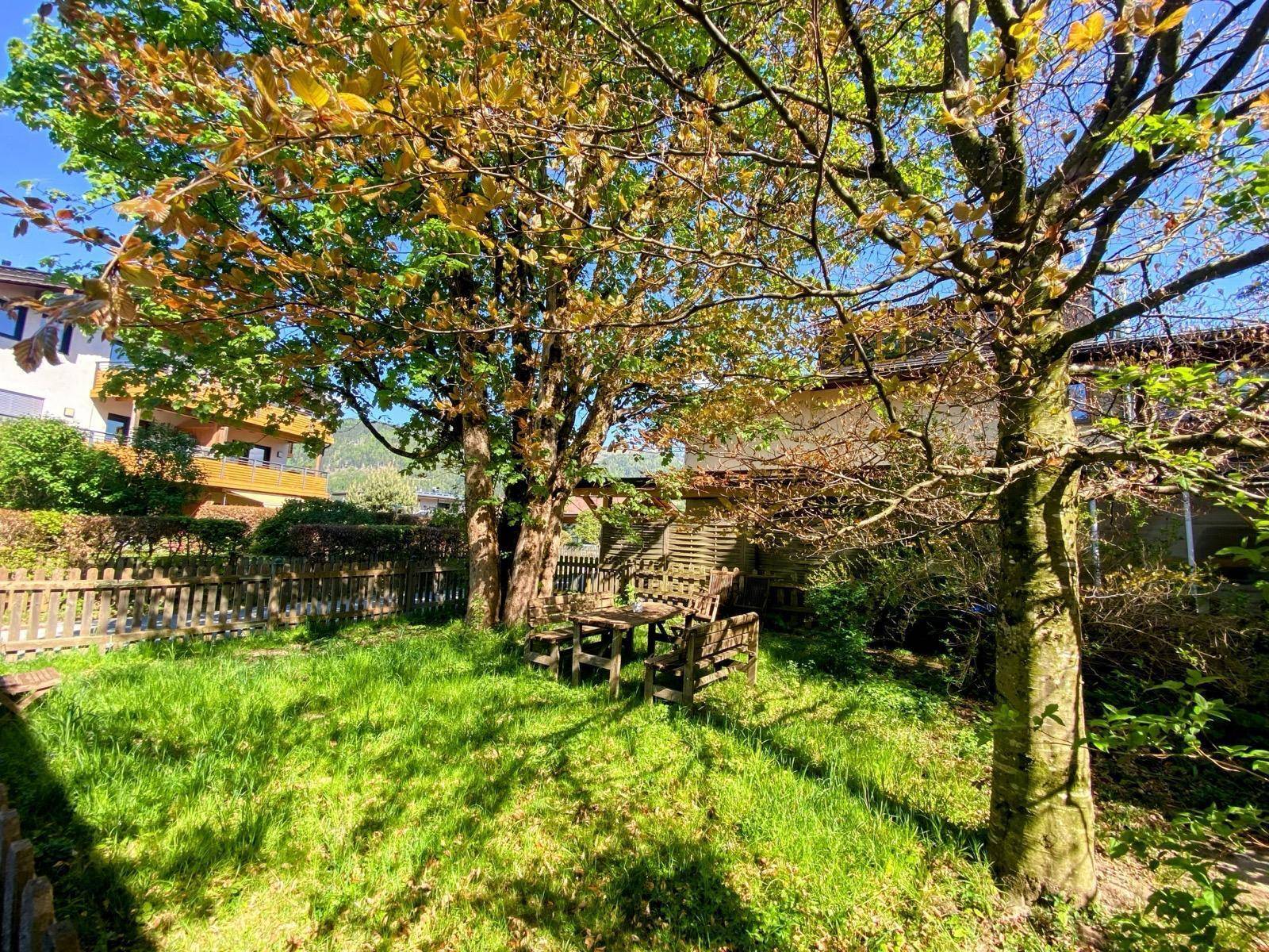 Gartenteil hinter dem Haus