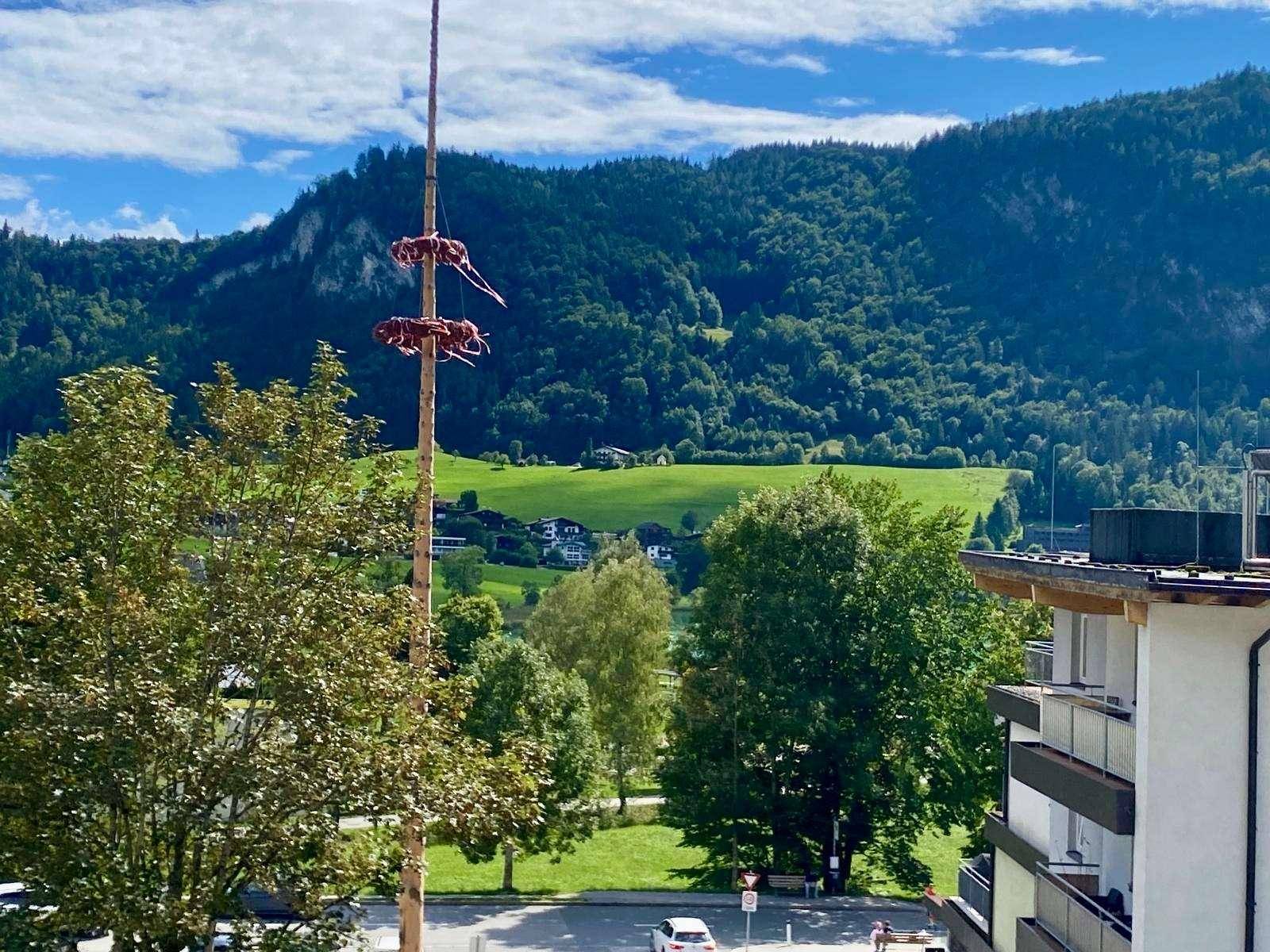 Ausblick vom Wohnzimmer