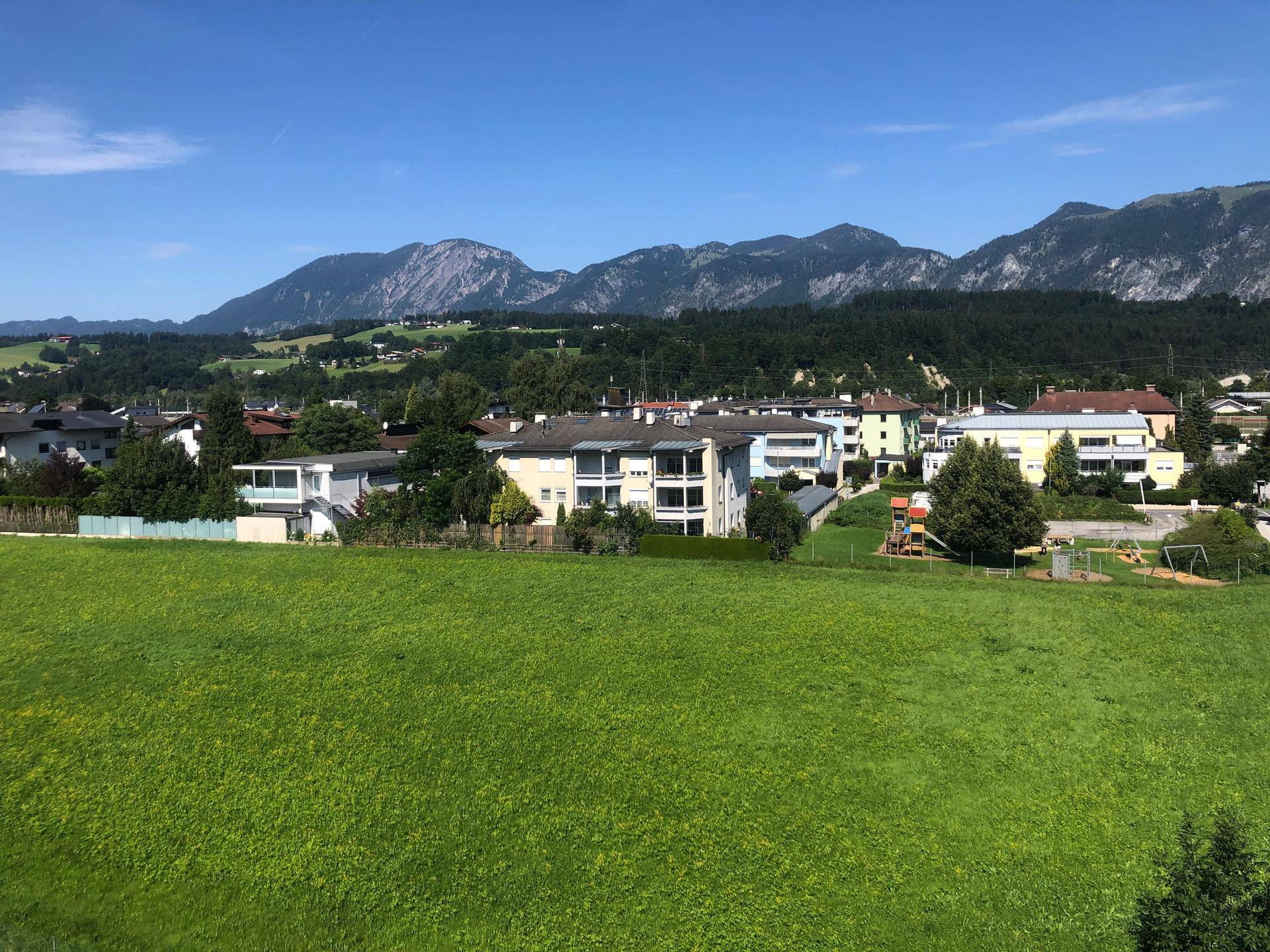 Ausblick vom Schlafzimmer