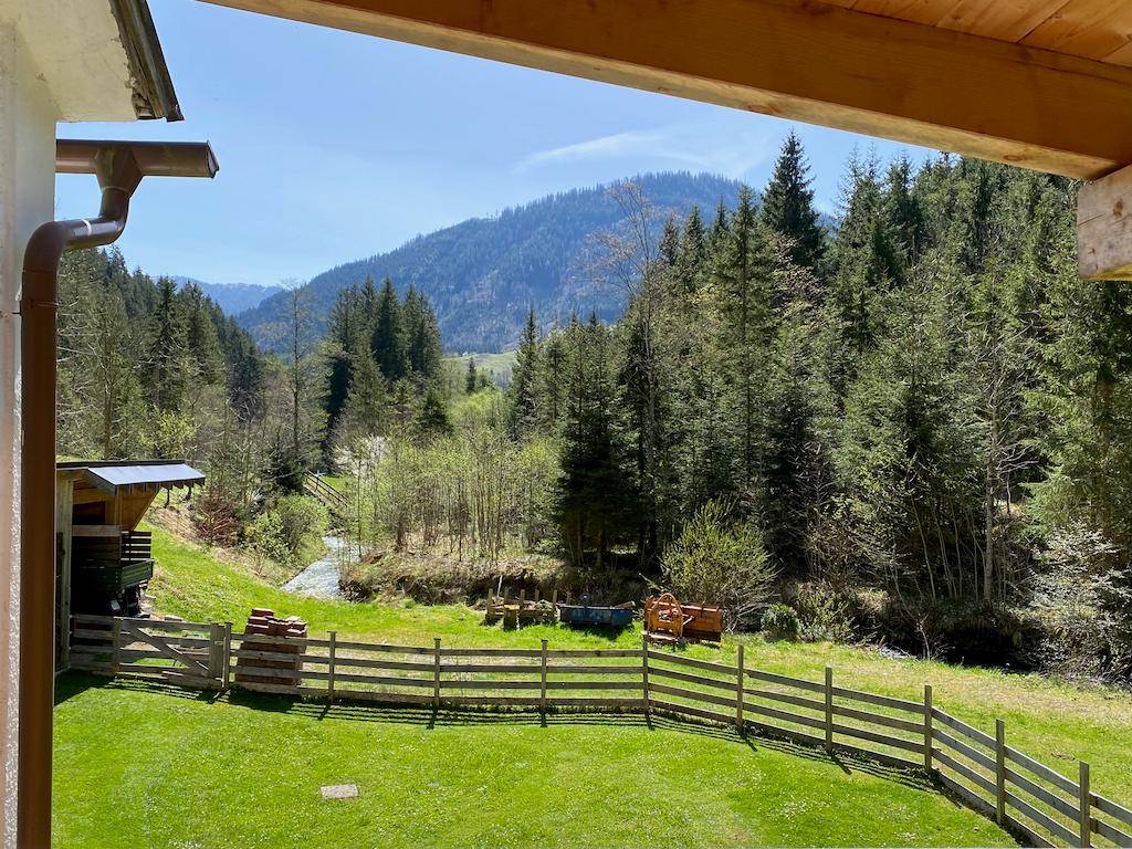 Ausblick vom Balkon