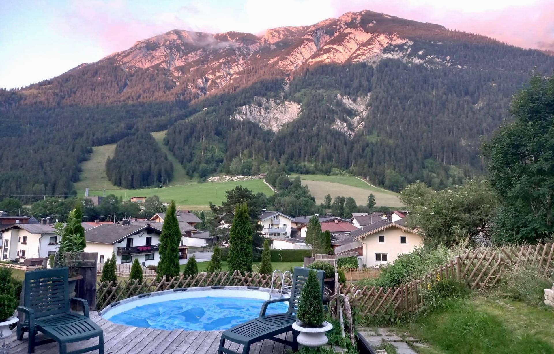 Platz für einen Pool...