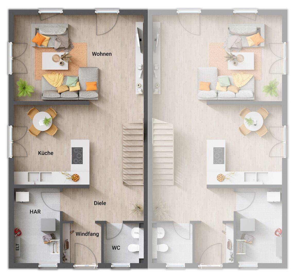 Doppelhauspartner gesucht für Hausbau in Sonnen - und Ruhelage von Maurach am Achensee - Grundstück auch teilbar! - Ansicht 3