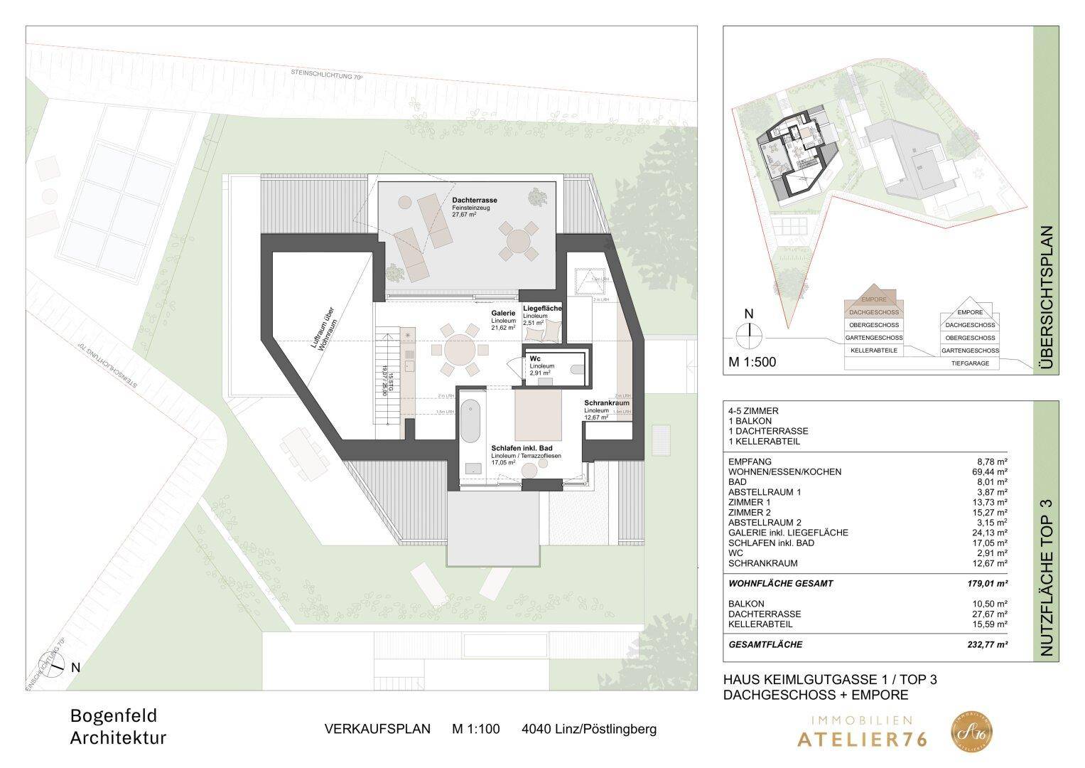 Grundriss Variante 4 Zimmer