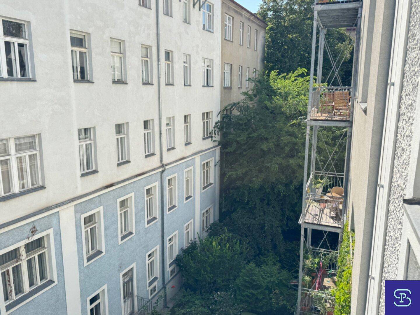 Ausblick Wohnzimmer