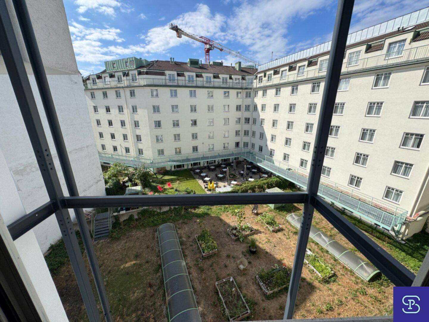 Balkon in Herstellung