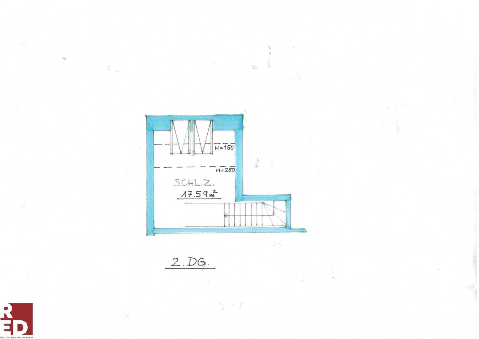 Grundriss 2. Dachgeschoss