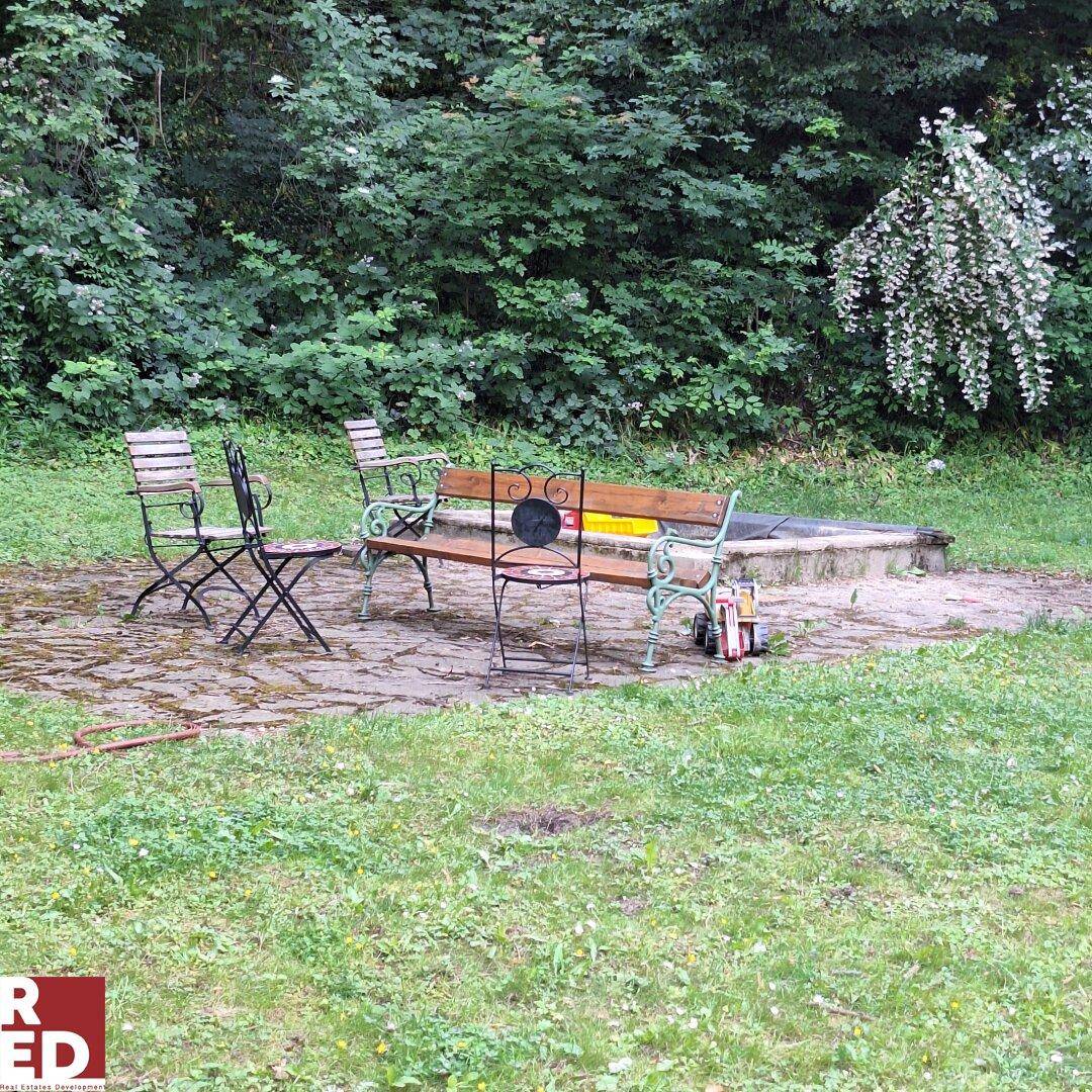 Gartenbereich zum Entspannen