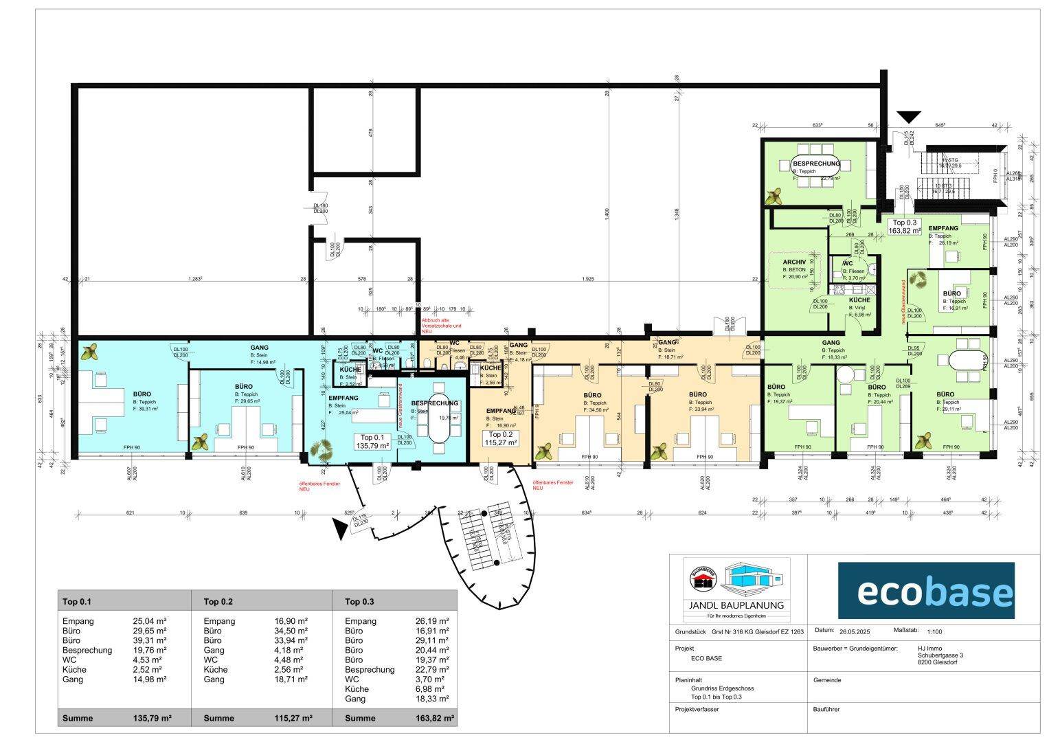 +++ ecobase +++ 135m² Bürofläche zu vermieten - Mehr