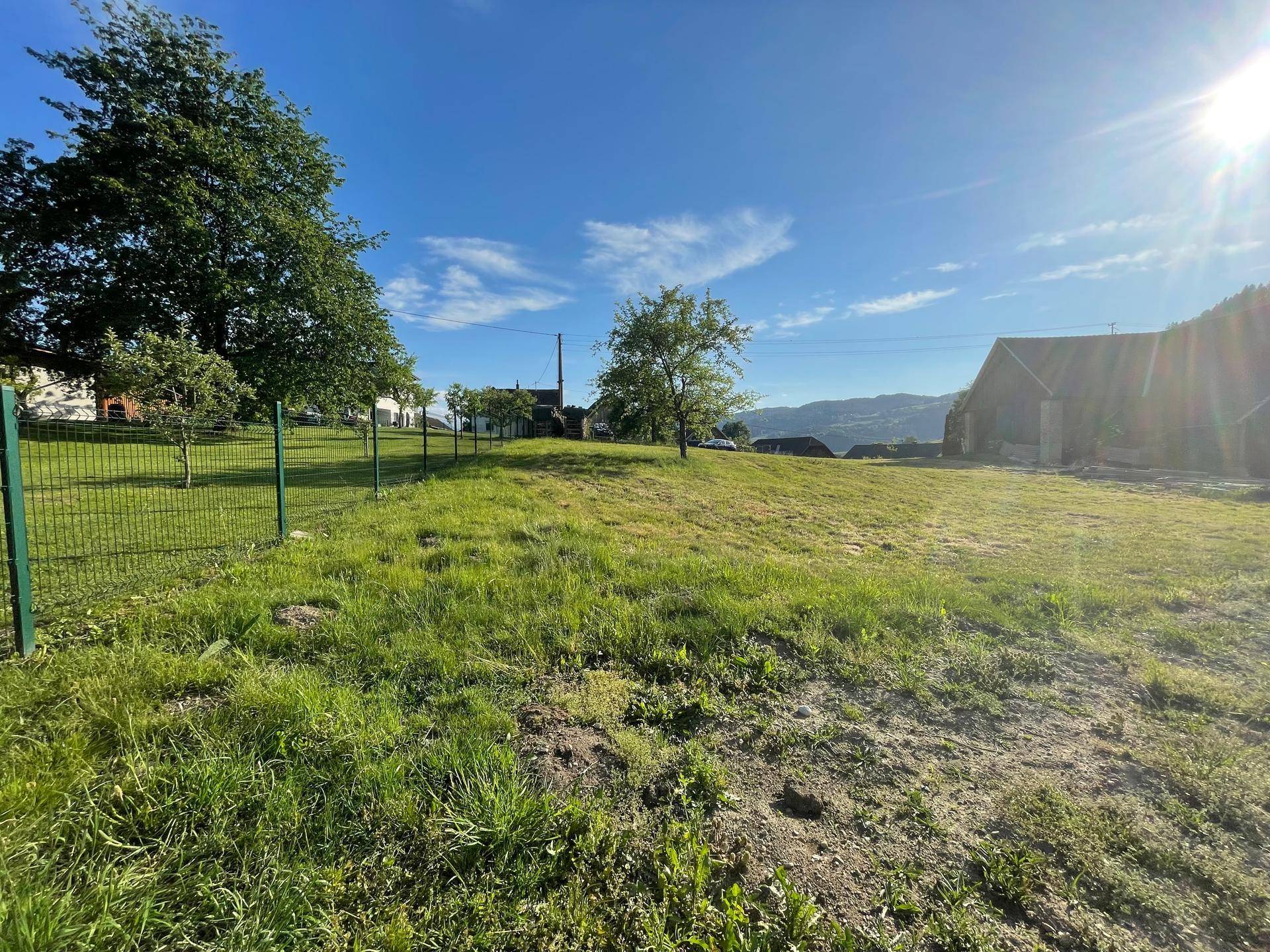 Sonniges Baugrundstück in Rammersdorf – Stadtnahes Naturjuwel mit hohem Potenzial - GFZ 0,6 + Teilbarkeit + ca. 840qm BGF - Ansicht 2
