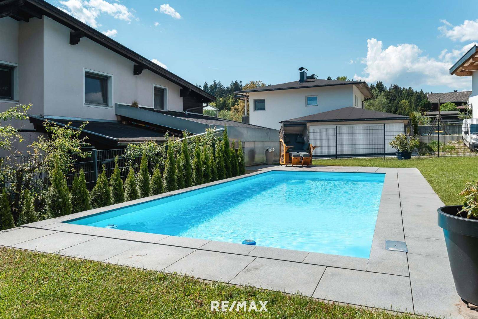 beheizbarer Pool
