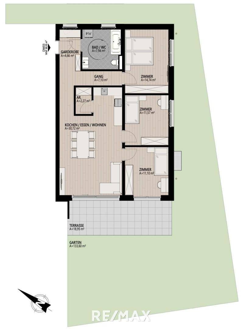 Grundriss DW03