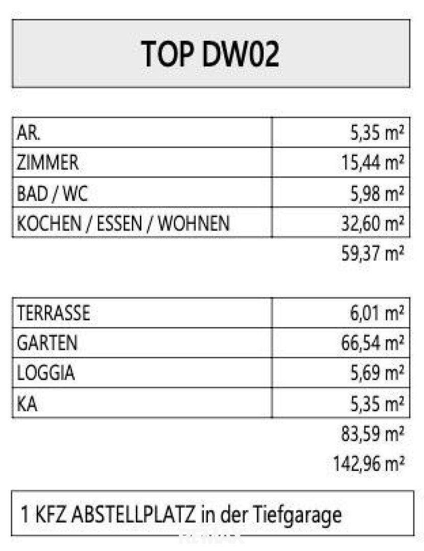 RESERVIERT! - TOP DW02 - NEUBAUPROJEKT ITTER - 2 Zi-Wohnung mit Garten zu kaufen! - Ansicht 6