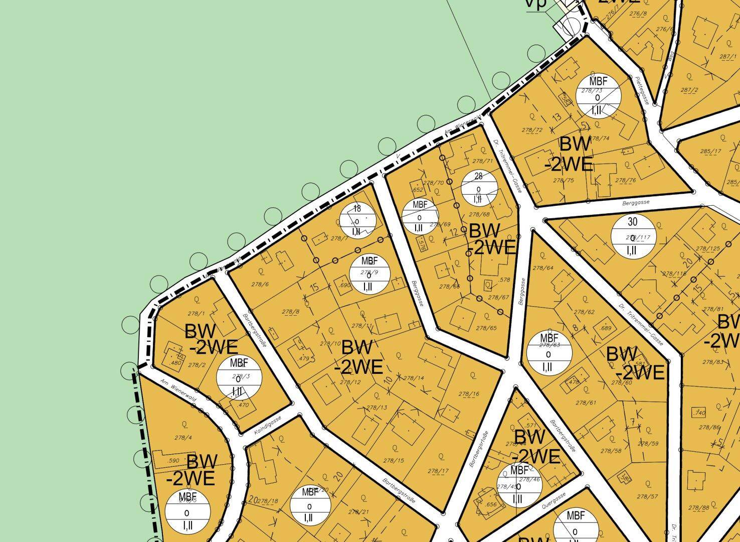 1.198 m² großes Baugrundstück in Grünruhelage im Ortsteil Bartberg beim Wienerwaldsee! 14 Minuten zur Wiener Stadtgrenze! - Mehr