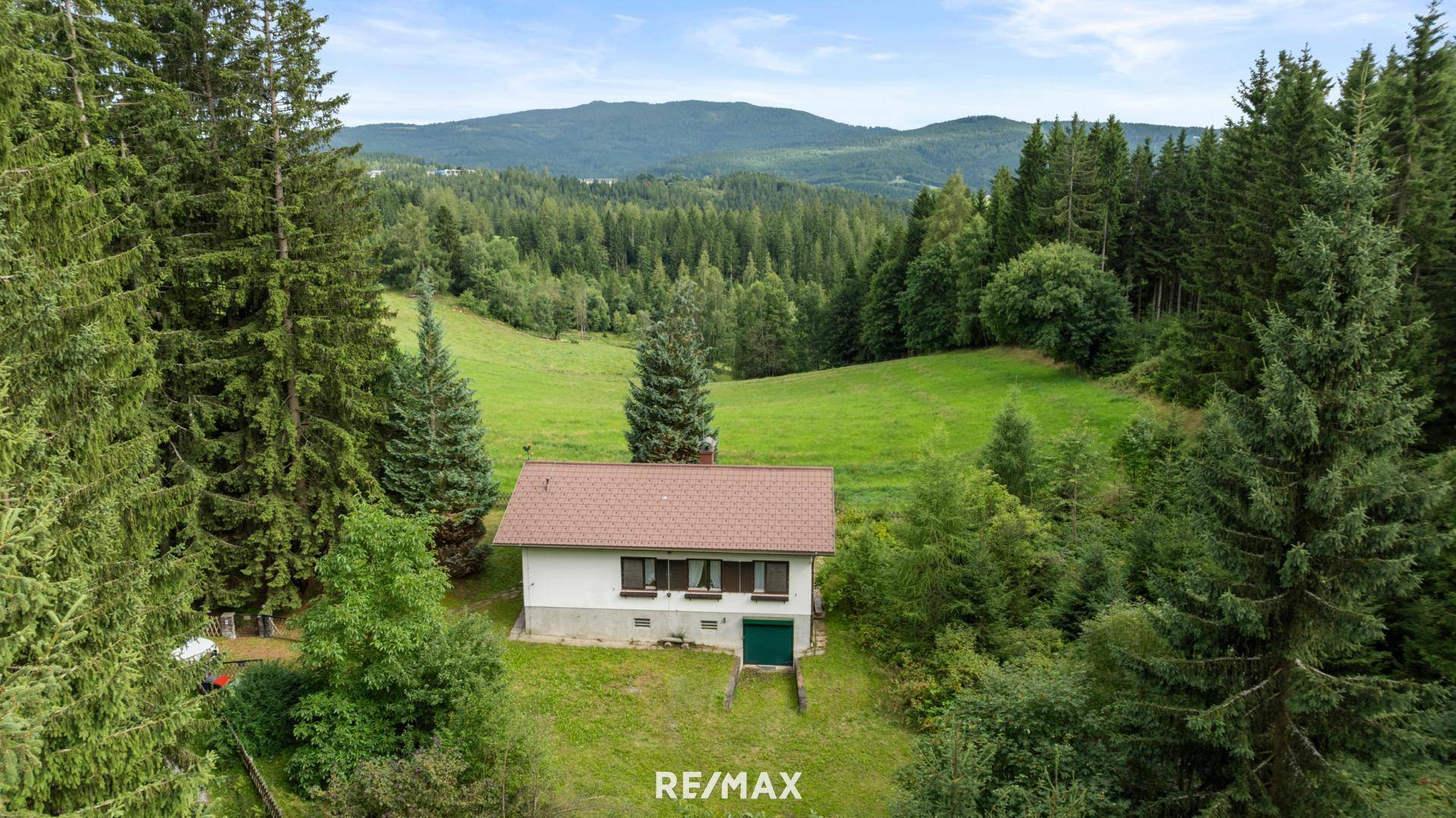 Haus Außenansicht mit Panorama