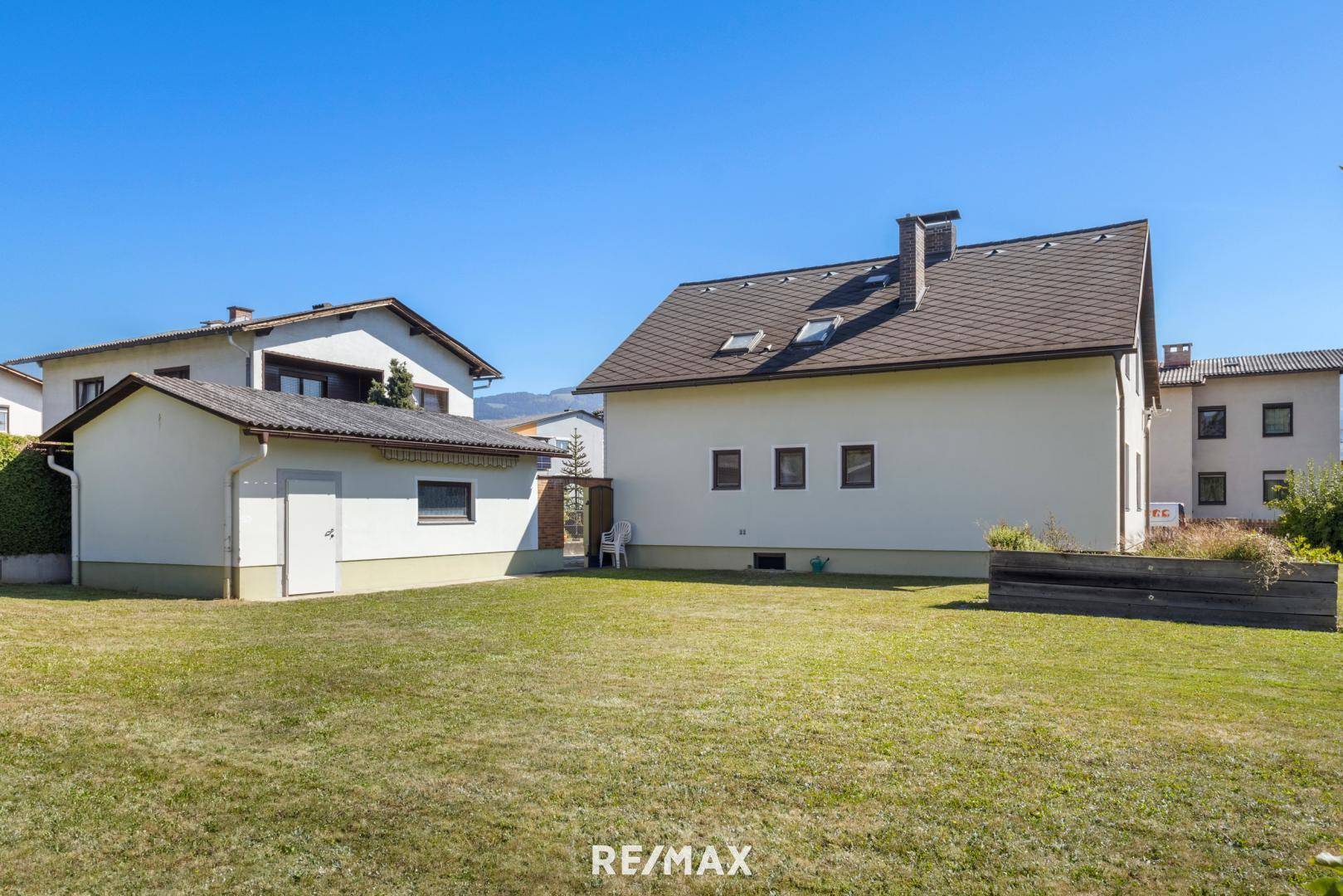Haus Rückansicht