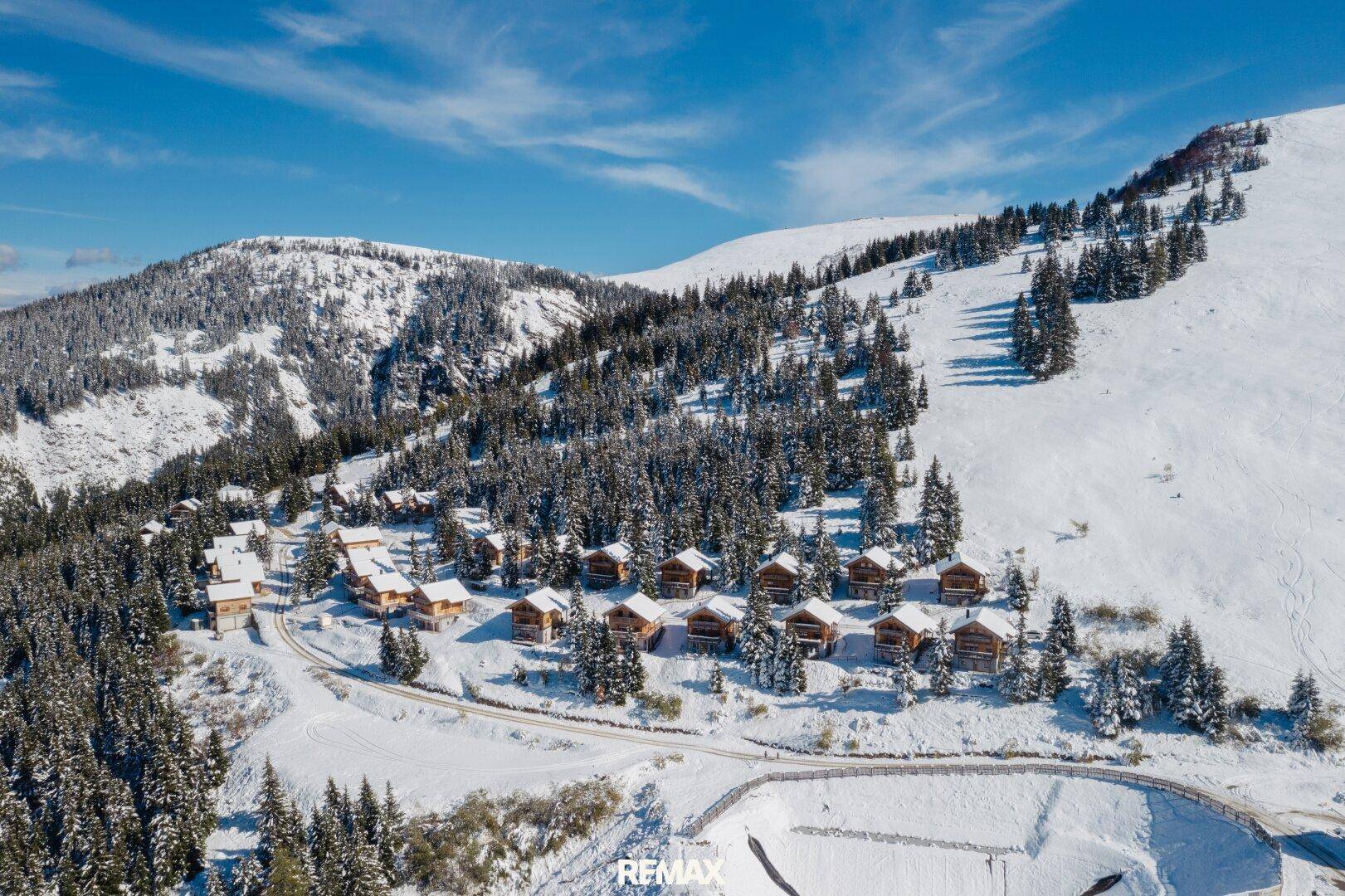 Feriendorf Koralpe (Winteraufnahme)