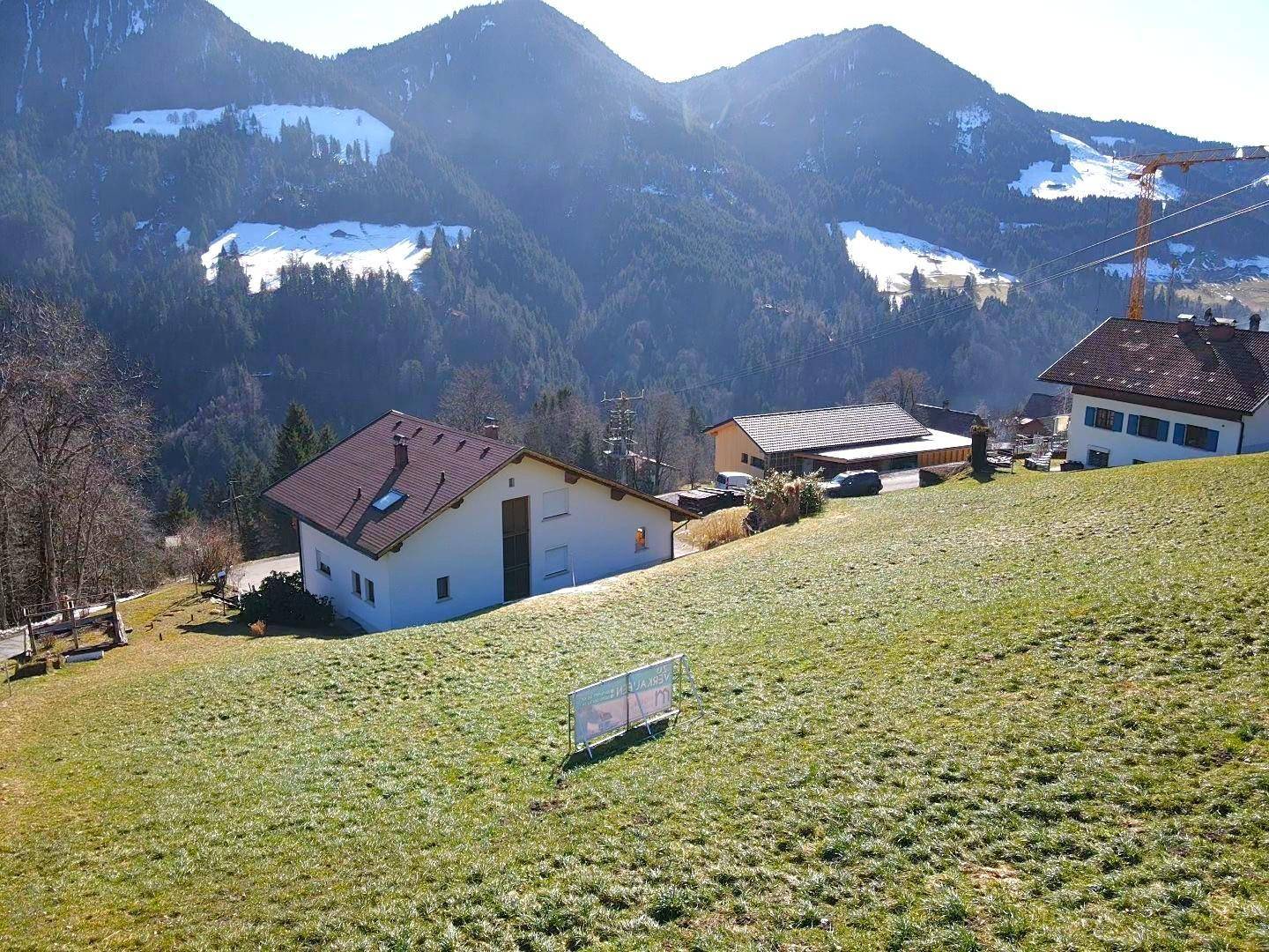 Attraktives Baugrundstück in Laterns – 850 m² mit herrlichem Bergblick - Ansicht 3