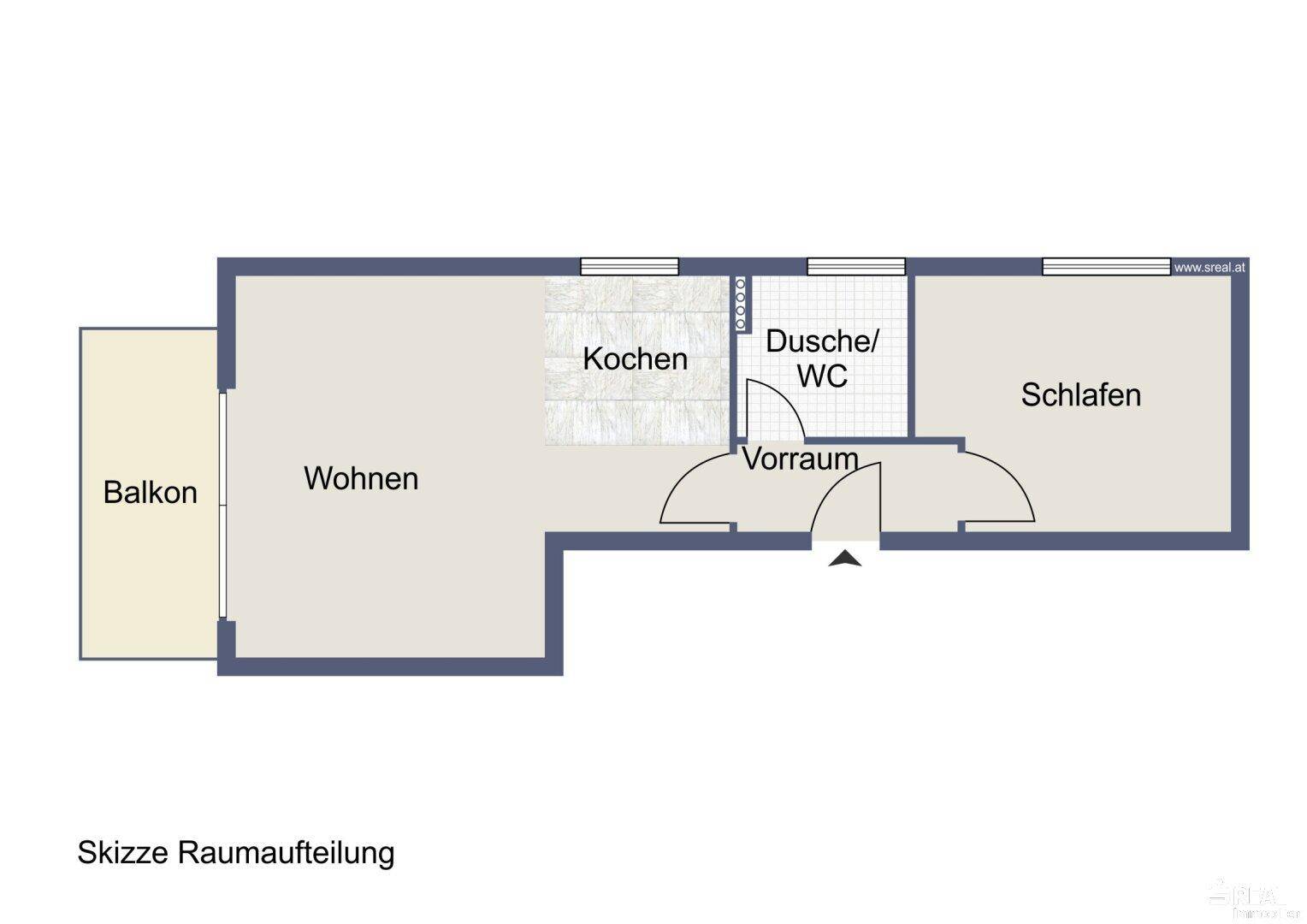 Raumaufteilung