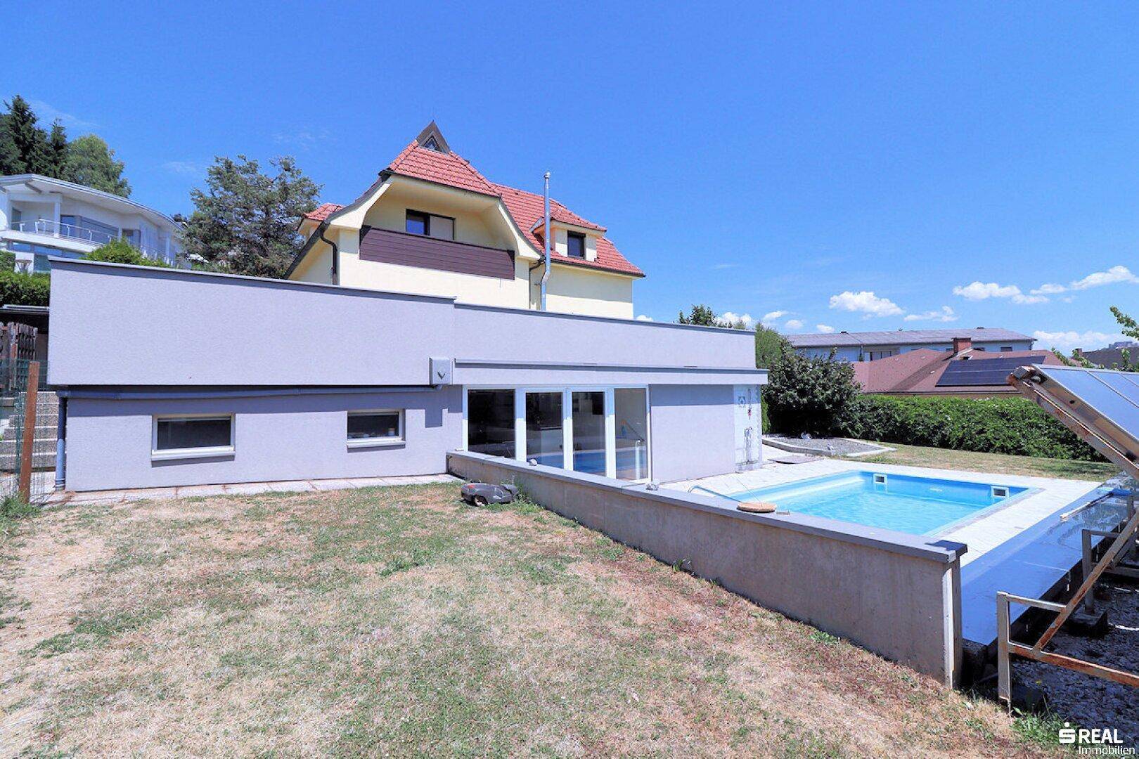 Kellererweiterung mit Pool
