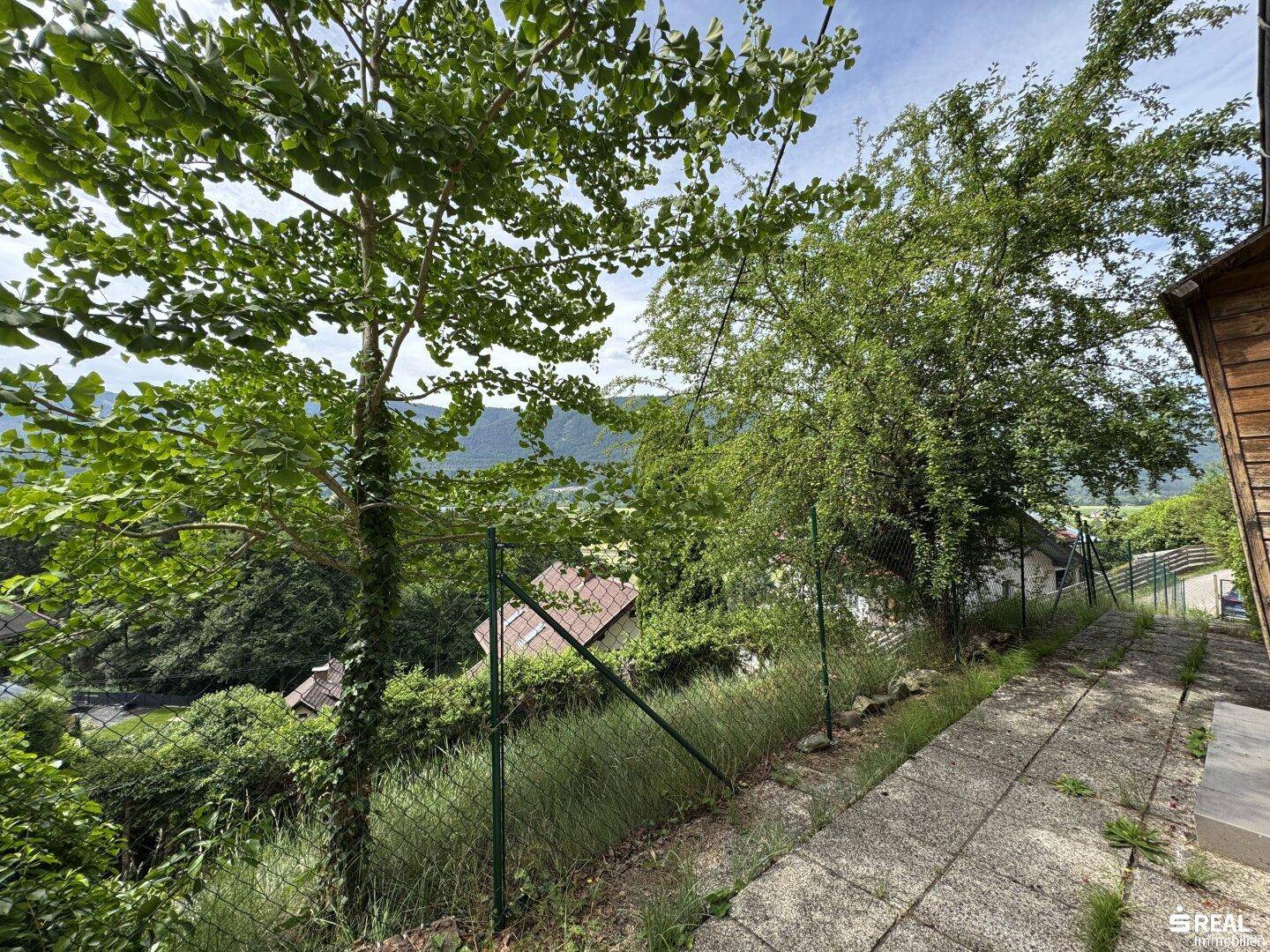 Südliches Baugrundstück in Hanglage mit traumhaftem Blick und Altbestand - Ansicht 5