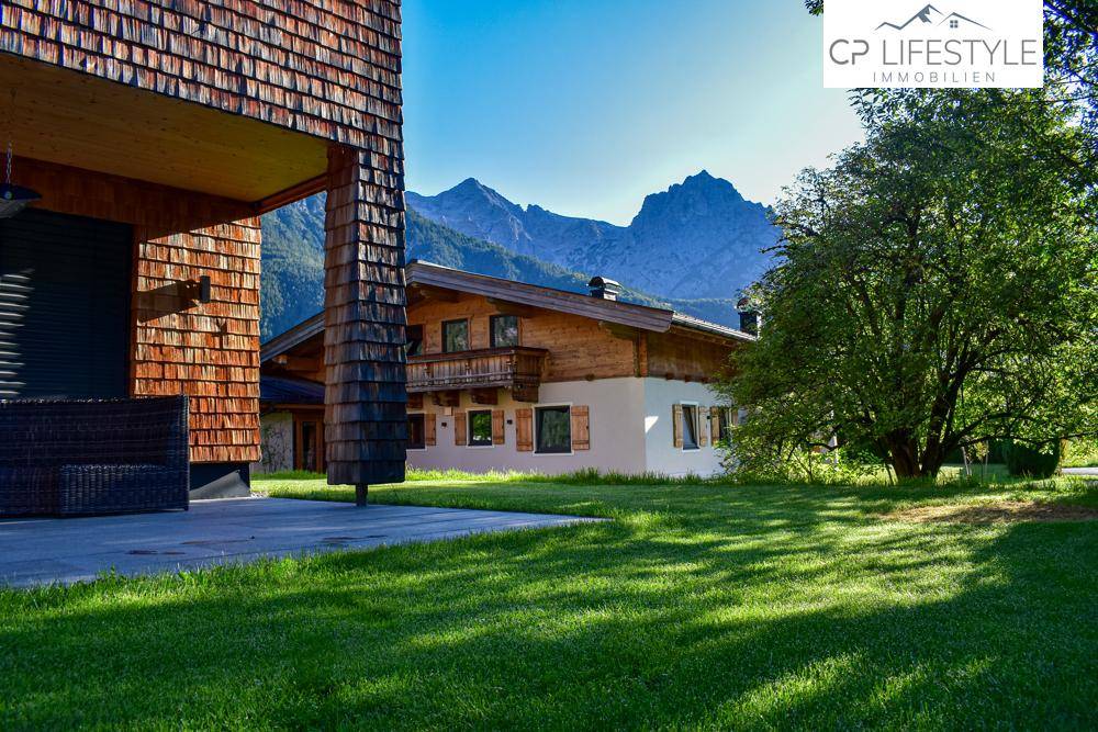 Garten und Blick