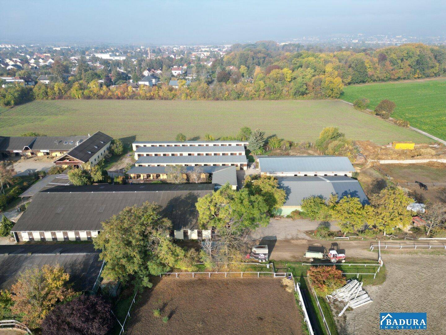 Blick auf Turnierboxen