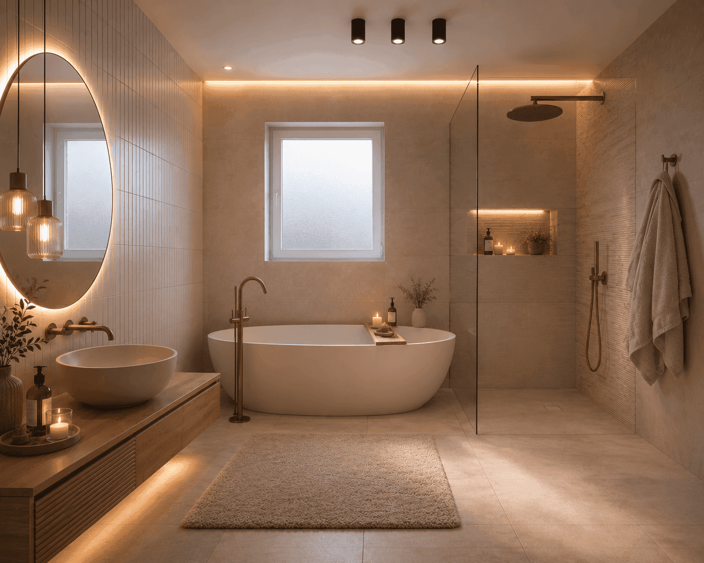 Moderne 4-Zimmer-Wohnung mit Terrasse und privatem Außenbereich - Ansicht 4