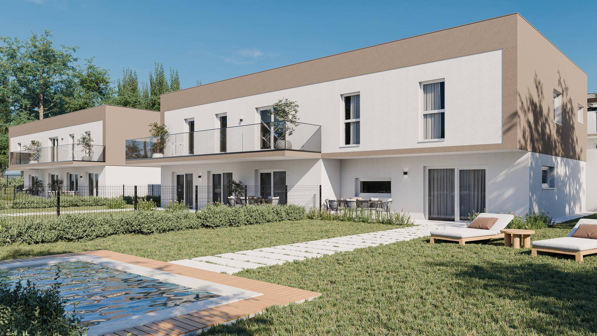 "Neubau-Doppelhaushälfte mit Garten - stilvoll, nachhaltig und hochwertig" - Ansicht 2