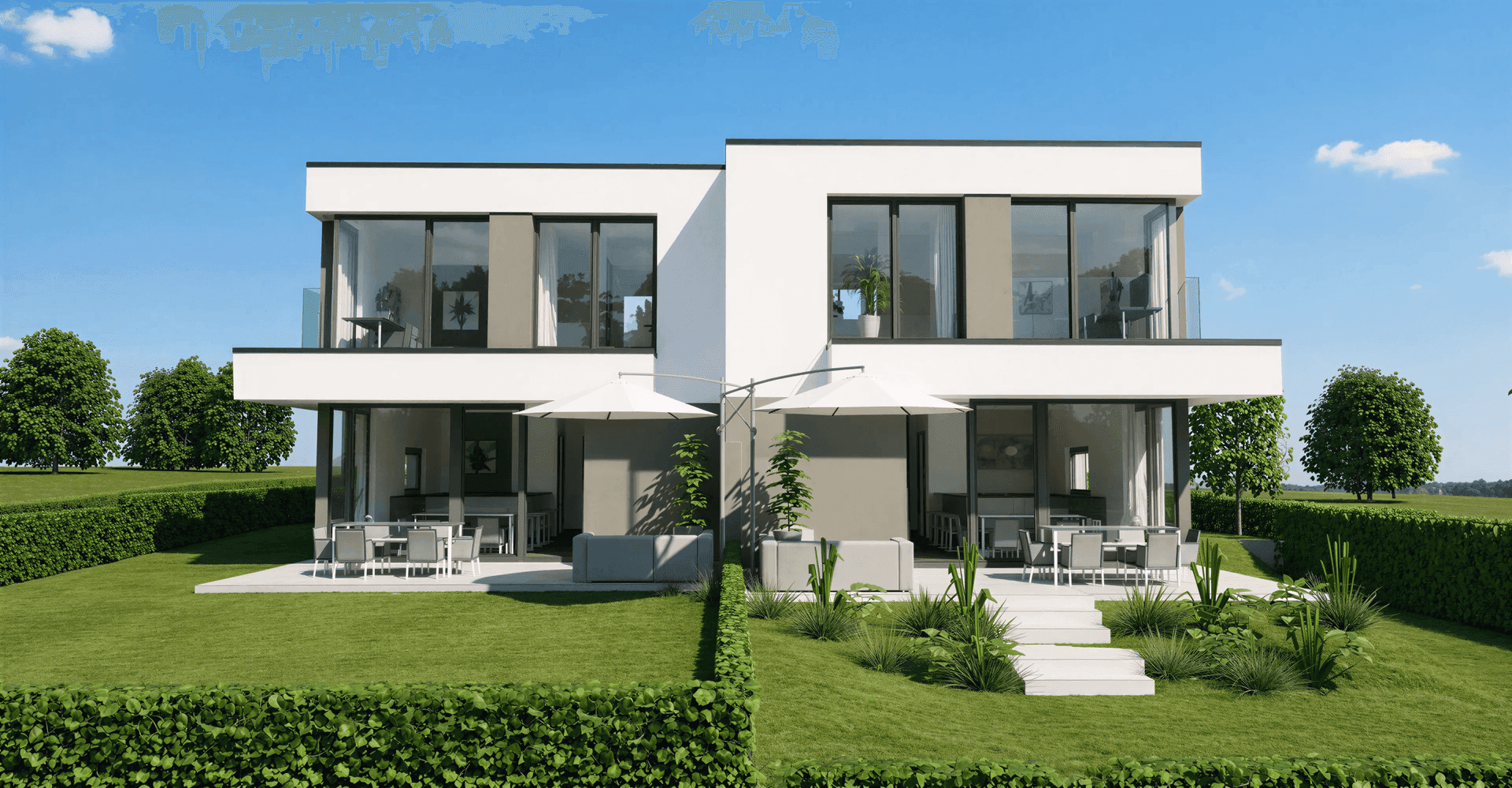 Design Doppelhaus am Weinberg in Perchtoldsdorf – pohled 4