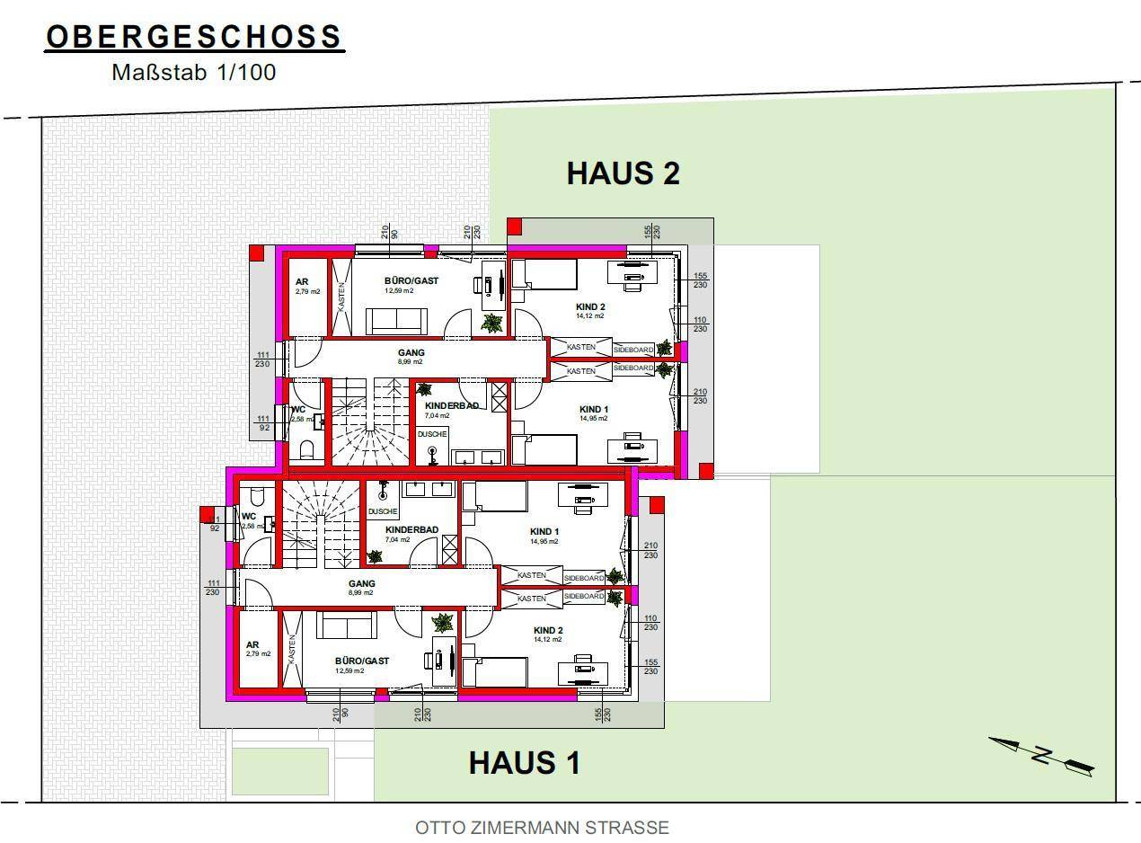 Designer - Doppelhaus in Perchtoldsdorf am Weinberg – pohled 6