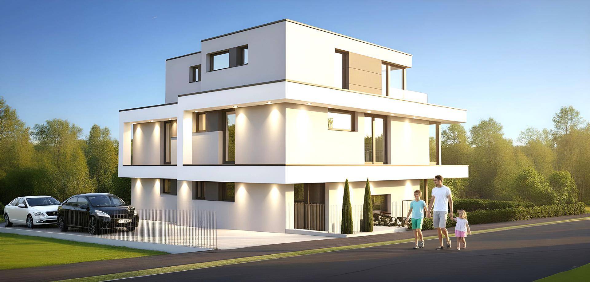 Designer - Doppelhaus in Perchtoldsdorf am Weinberg – pohled 3