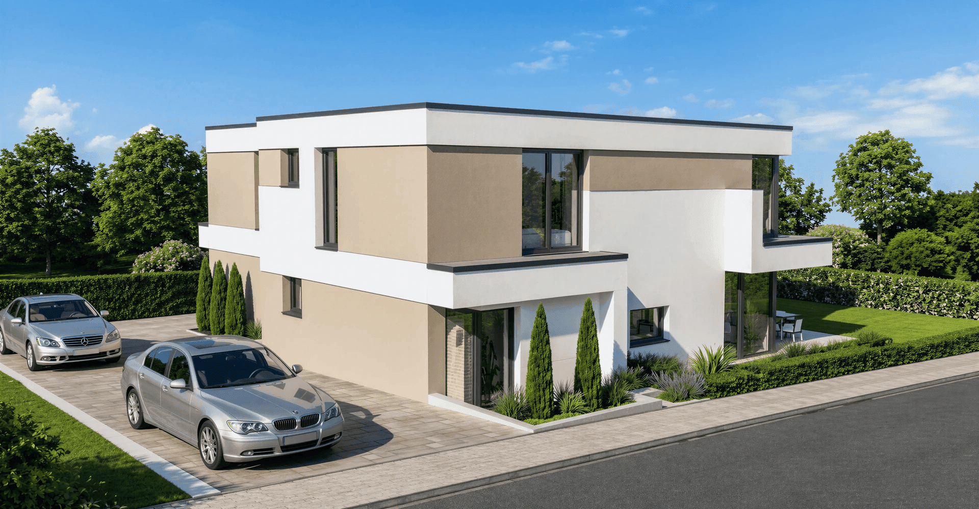 Design Doppelhaus am Weinberg in Perchtoldsdorf – pohled 3