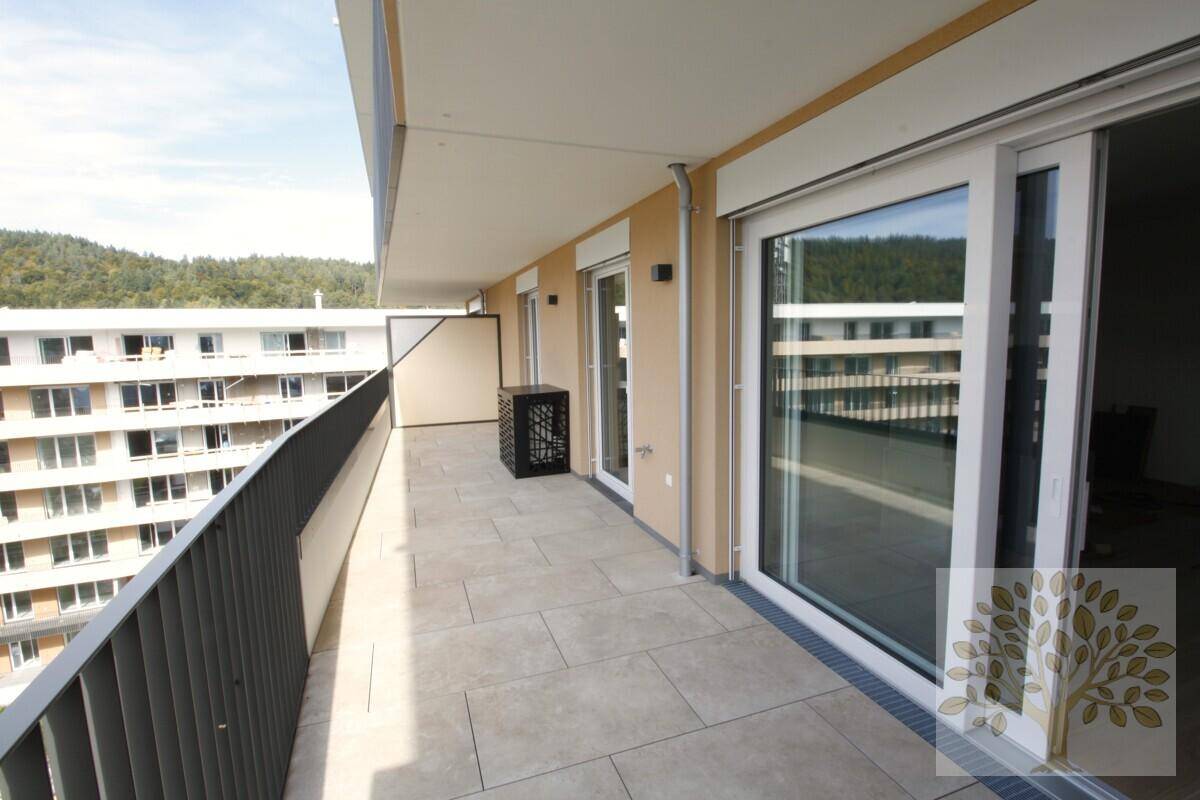 25m² große Terrasse