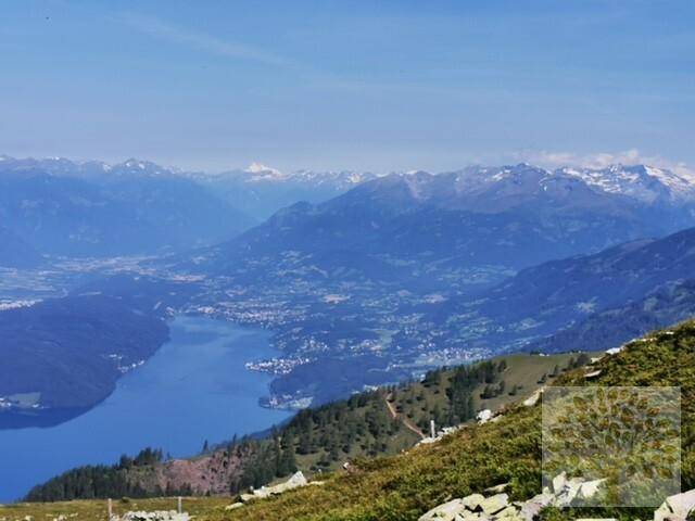 Blick von der Millstätteralm Richtung Seeboden