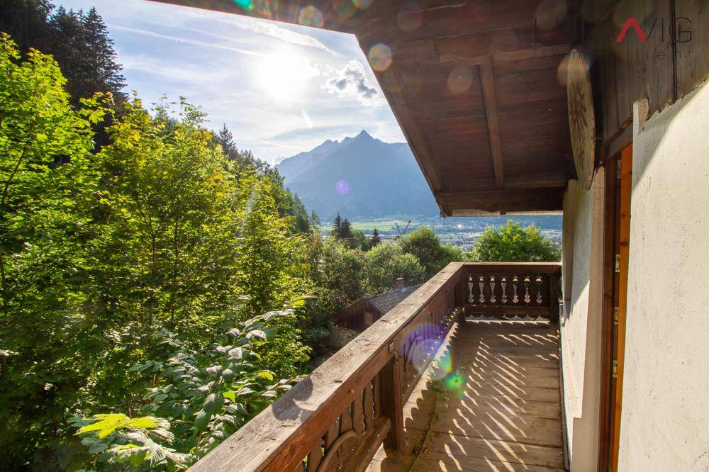 Balkon mit Aussicht