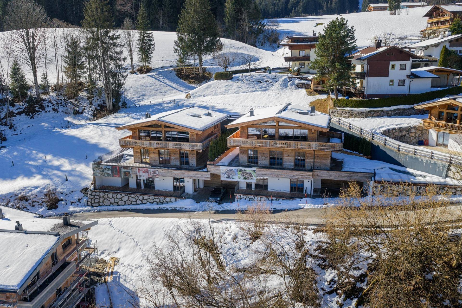 Edles Neubau-Chalet mit Außenpool und herrlichem Bergpanorama - Ansicht 3