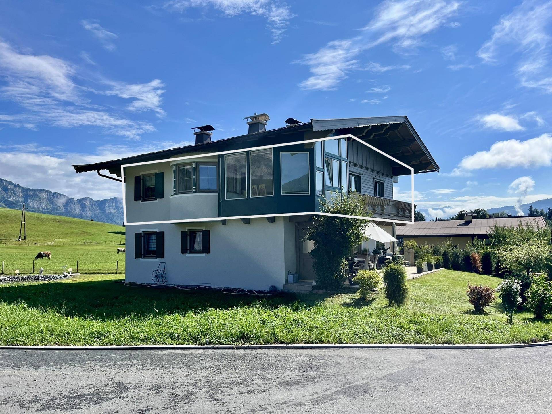 Wohnung eingezeichnet