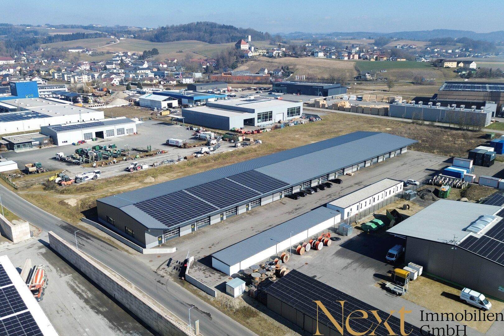 Neuwertige &amp; beheizte Lager- oder Gewerbehalle mit Rolltor in Arbing (Bezirk Perg) zu vermieten! – pohled 4