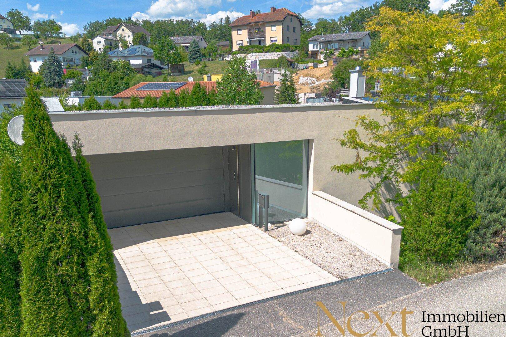 Architektur trifft Privatsphäre – exklusives Privatdomizil mit Wellnessbereich, Salzwasserpool in einer grünen Garten-Oase! - Ansicht 6