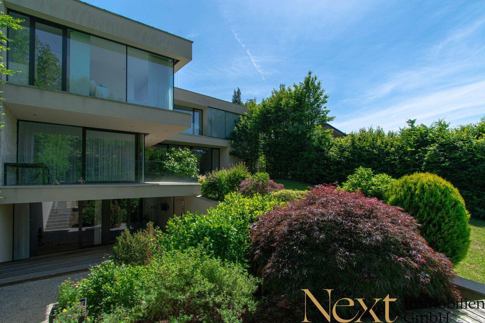 Architektur trifft Privatsphäre – exklusives Privatdomizil mit Wellnessbereich, Salzwasserpool in einer grünen Garten-Oase! - Ansicht 3