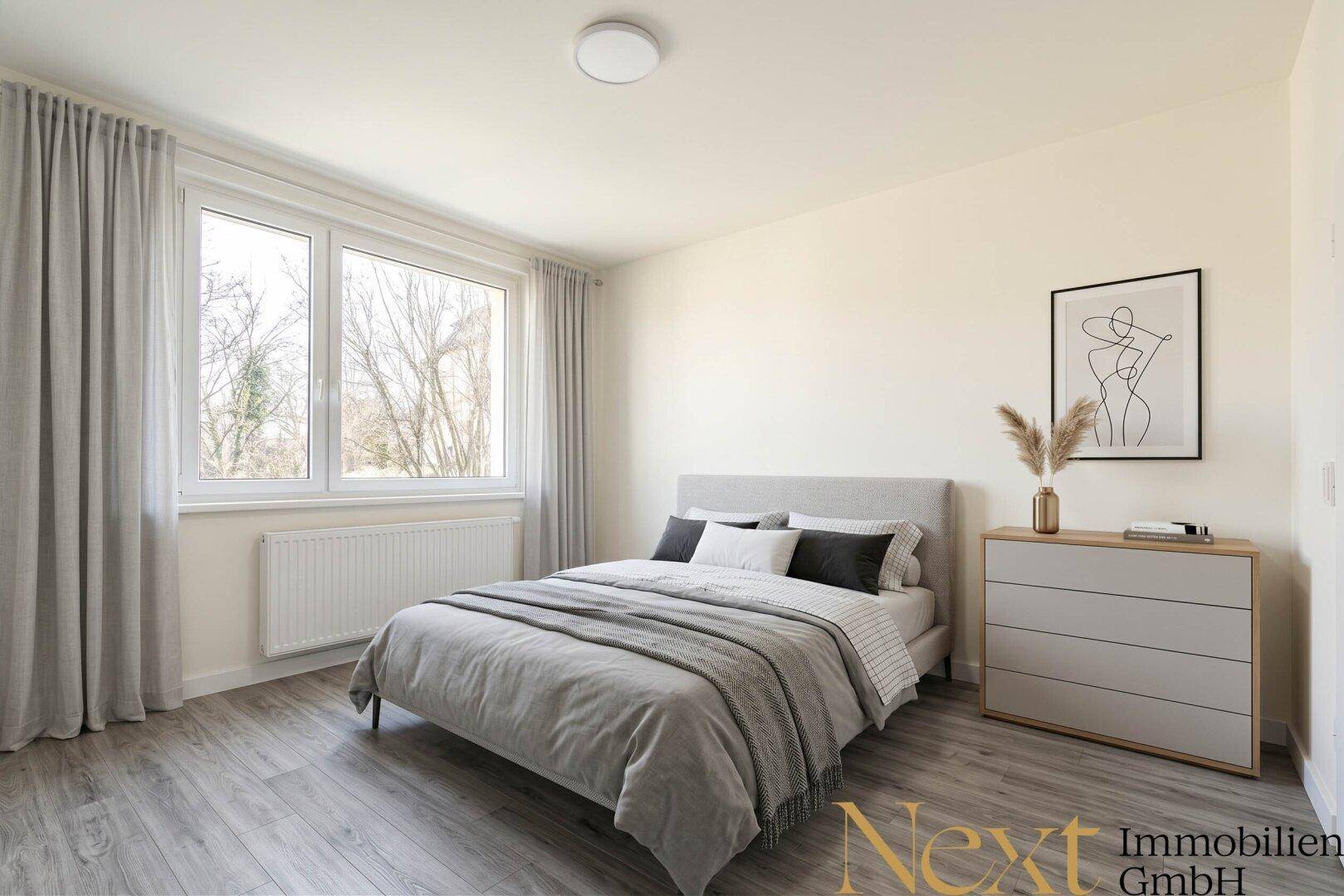 Schlafzimmer I (KI möbliert)