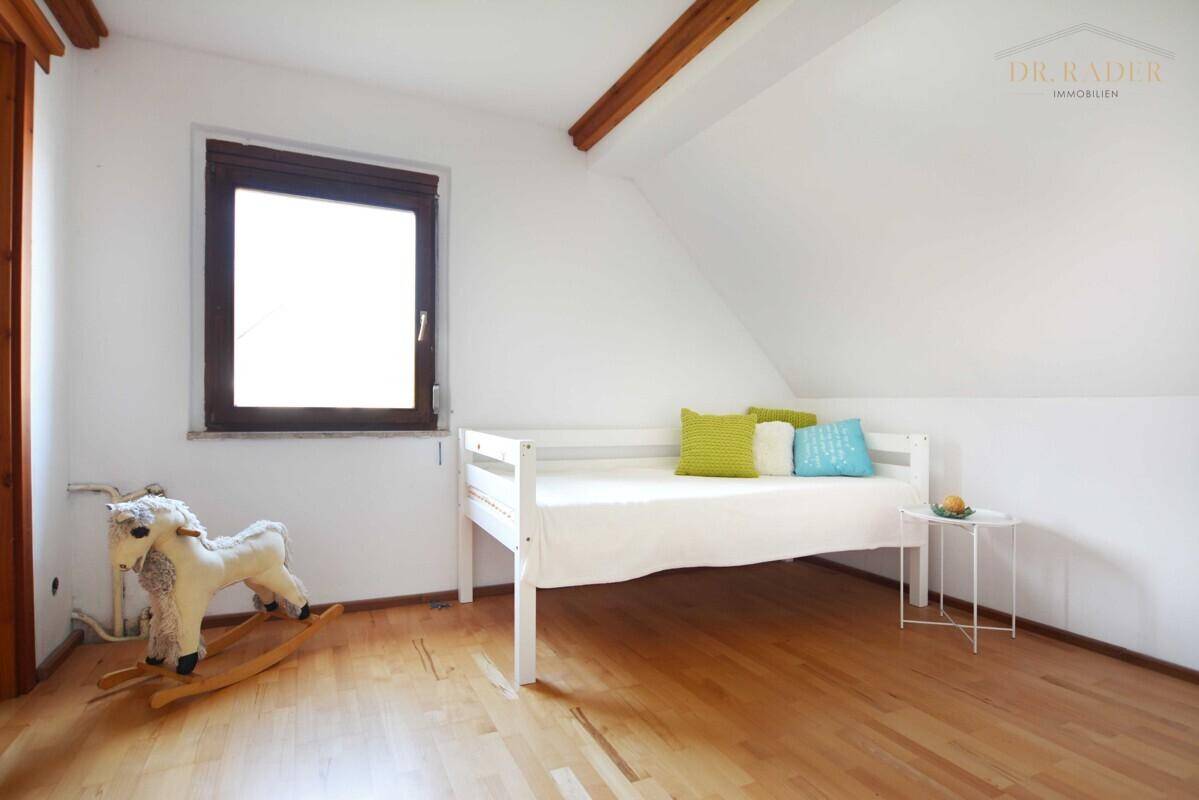 Kinderzimmer im Dachgeschoß